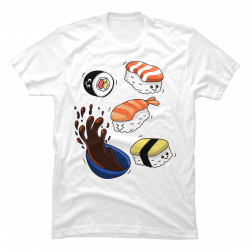 i love sushi t shirt